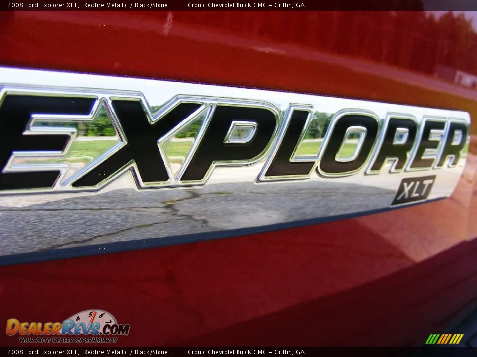 2008 Ford Explorer XLT Redfire Metallic / Black/Stone Photo #10