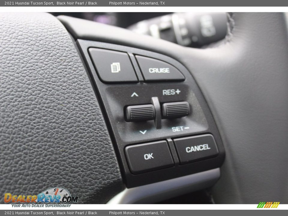 2021 Hyundai Tucson Sport Black Noir Pearl / Black Photo #12
