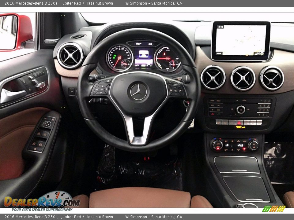 Dashboard of 2016 Mercedes-Benz B 250e Photo #4