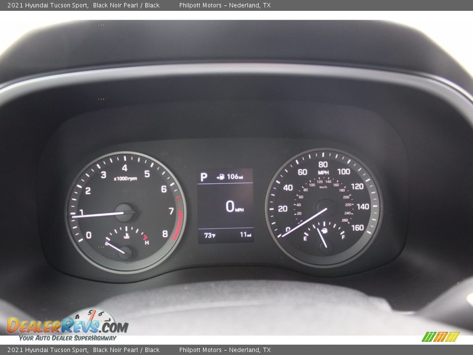 2021 Hyundai Tucson Sport Black Noir Pearl / Black Photo #13