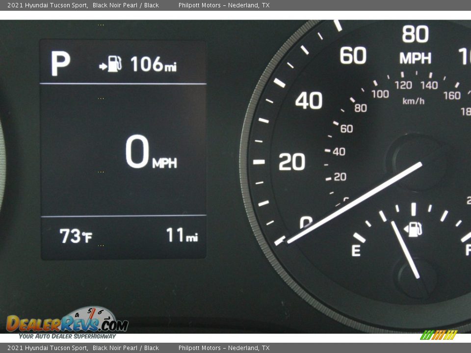 2021 Hyundai Tucson Sport Black Noir Pearl / Black Photo #14