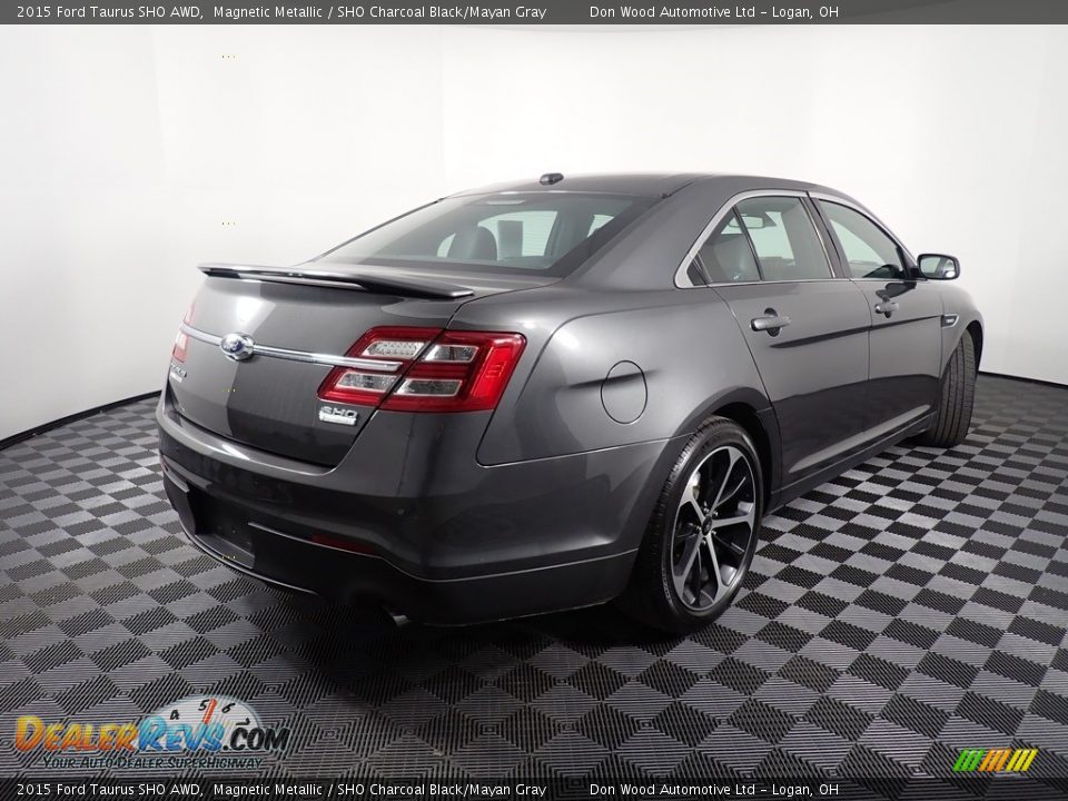 2015 Ford Taurus SHO AWD Magnetic Metallic / SHO Charcoal Black/Mayan Gray Photo #16