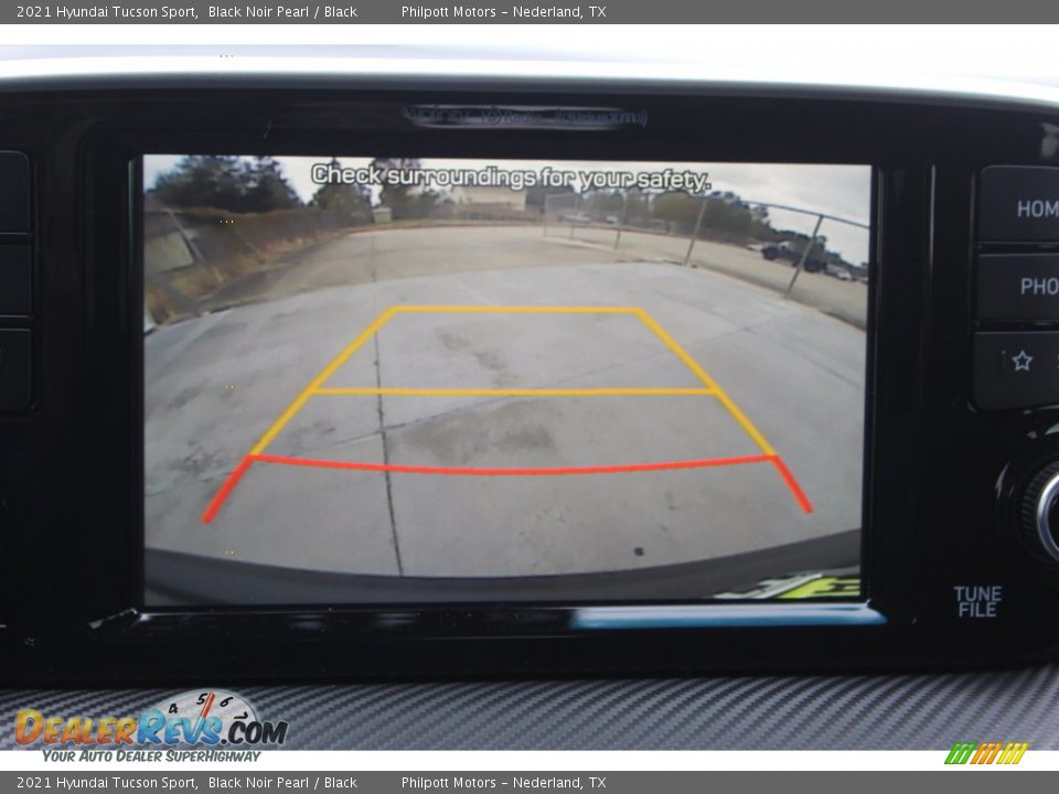 2021 Hyundai Tucson Sport Black Noir Pearl / Black Photo #18