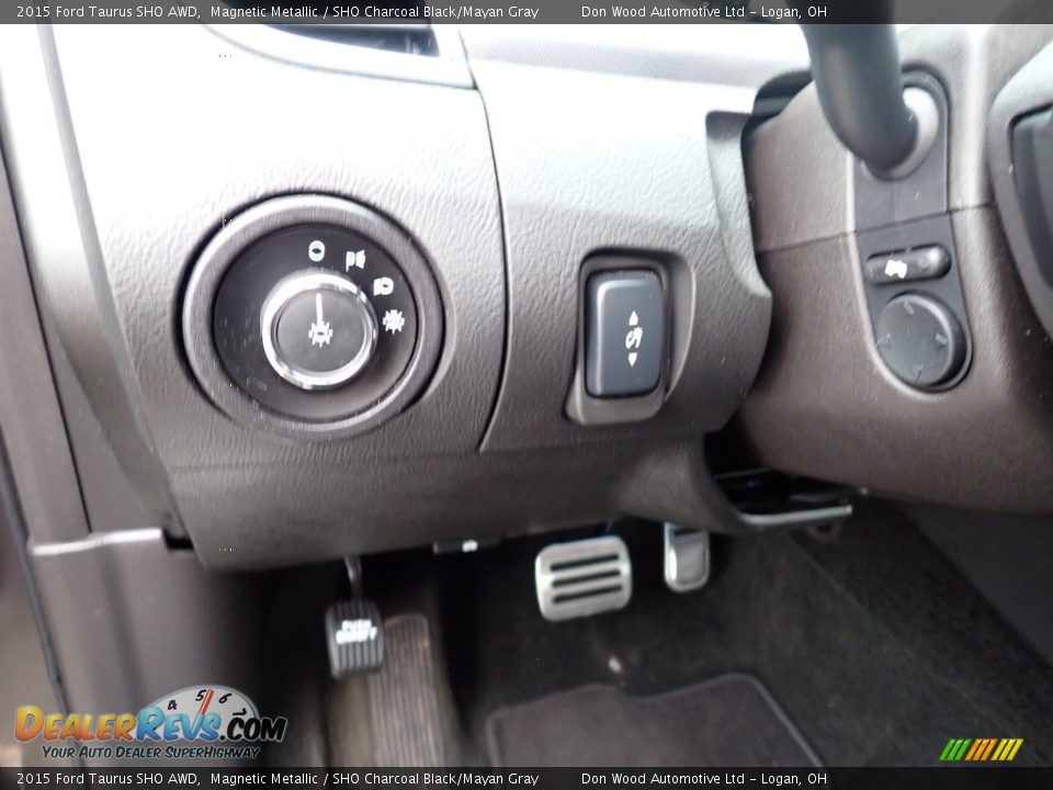 2015 Ford Taurus SHO AWD Magnetic Metallic / SHO Charcoal Black/Mayan Gray Photo #20