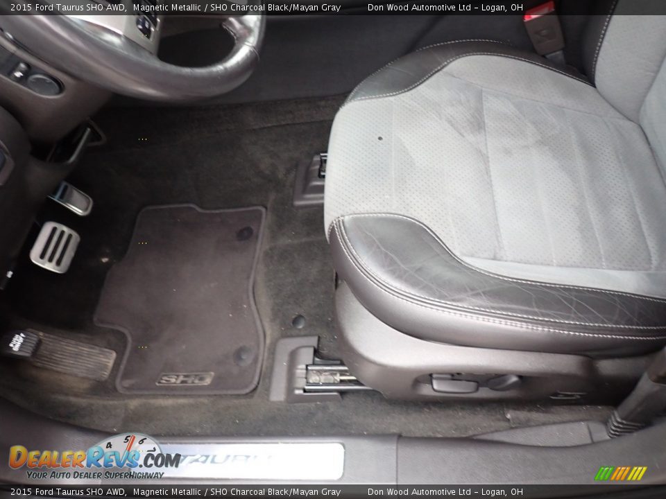 2015 Ford Taurus SHO AWD Magnetic Metallic / SHO Charcoal Black/Mayan Gray Photo #21