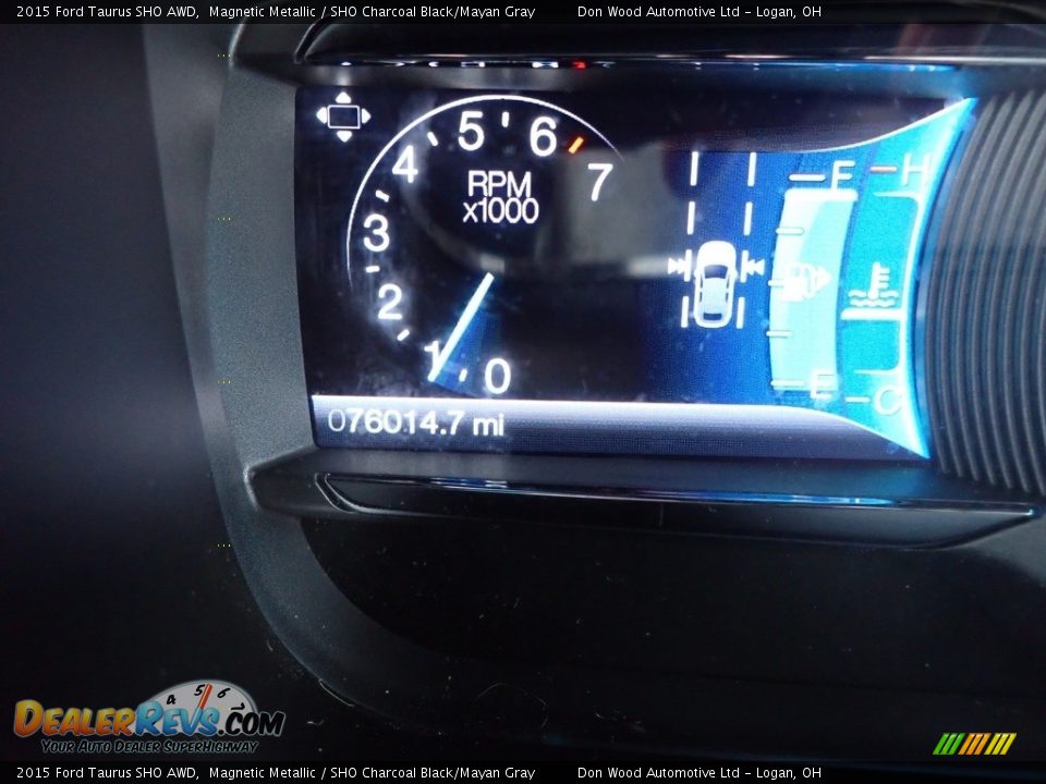 2015 Ford Taurus SHO AWD Magnetic Metallic / SHO Charcoal Black/Mayan Gray Photo #23
