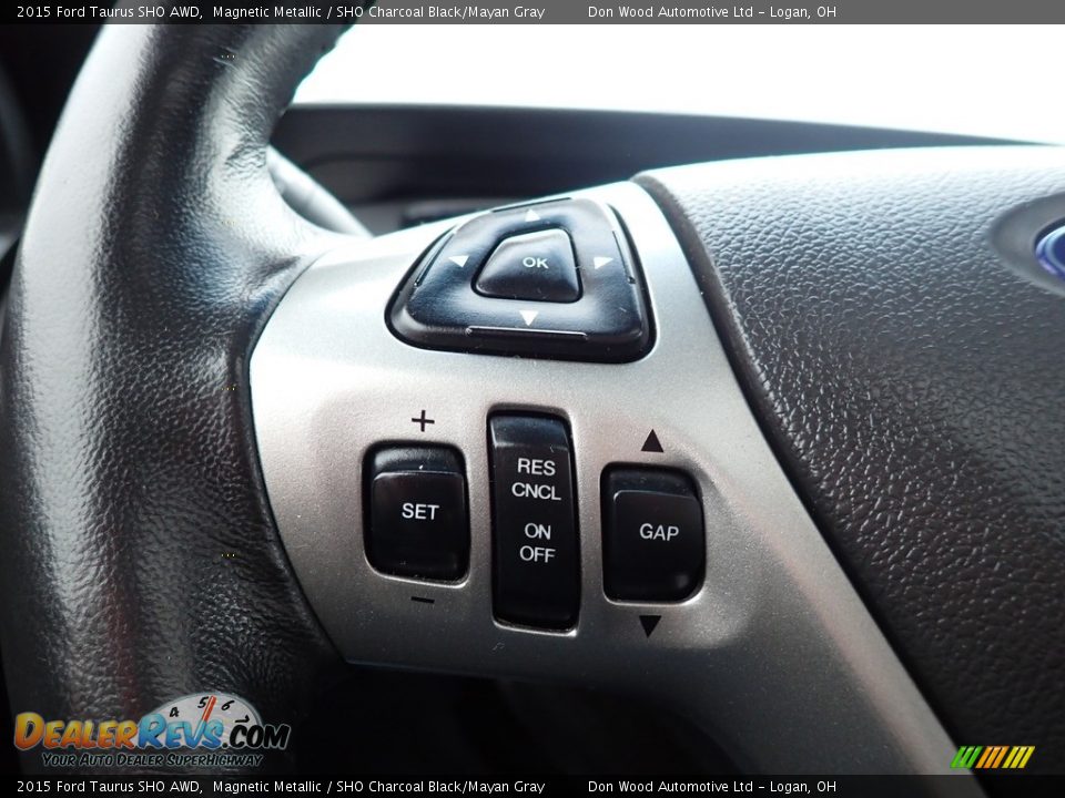 2015 Ford Taurus SHO AWD Steering Wheel Photo #25