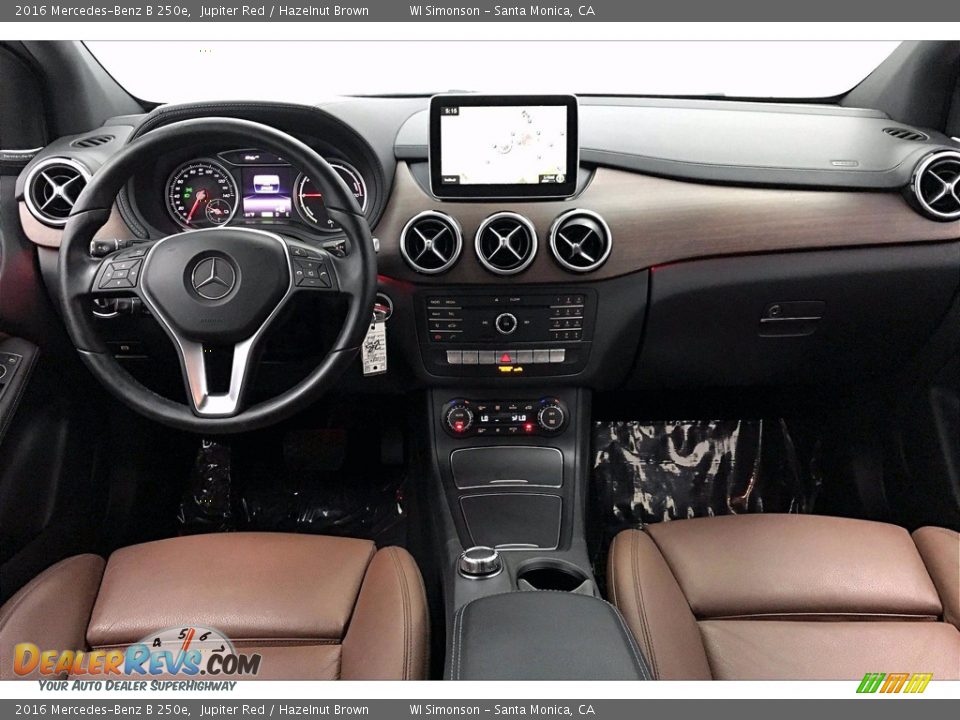 Hazelnut Brown Interior - 2016 Mercedes-Benz B 250e Photo #15