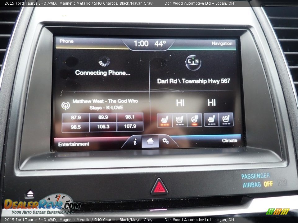 2015 Ford Taurus SHO AWD Magnetic Metallic / SHO Charcoal Black/Mayan Gray Photo #27