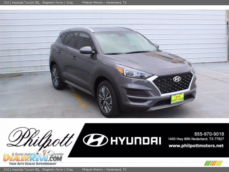 2021 Hyundai Tucson SEL Magnetic Force / Gray Photo #1