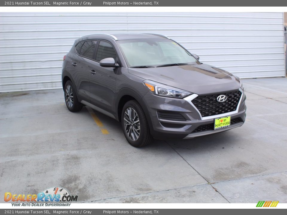 2021 Hyundai Tucson SEL Magnetic Force / Gray Photo #2