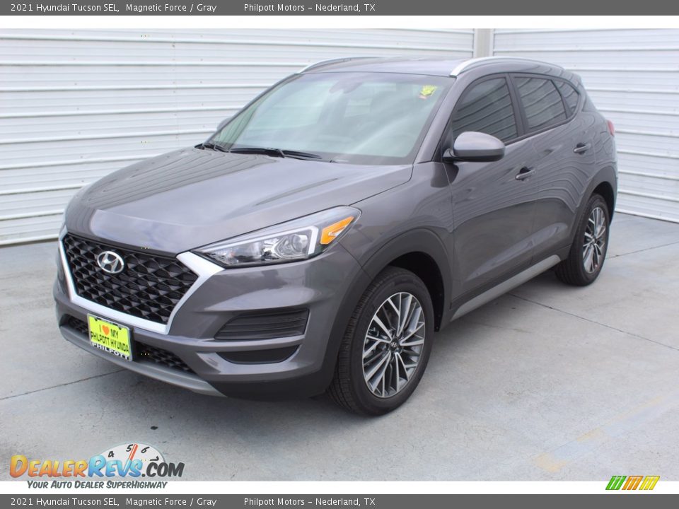 2021 Hyundai Tucson SEL Magnetic Force / Gray Photo #4