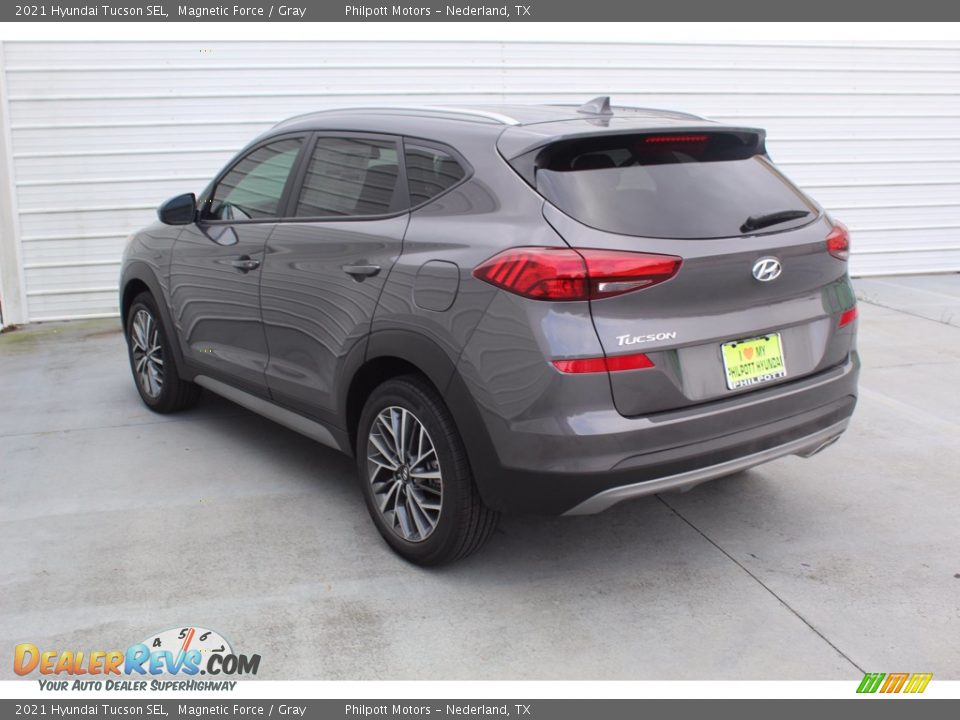 2021 Hyundai Tucson SEL Magnetic Force / Gray Photo #6