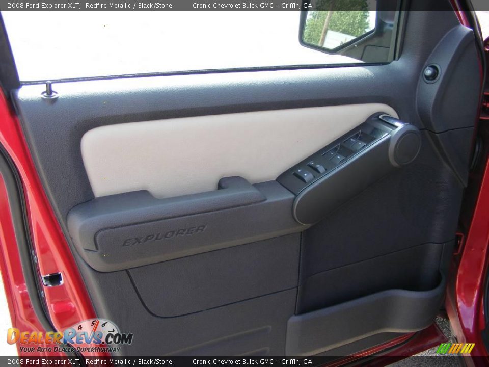 2008 Ford Explorer XLT Redfire Metallic / Black/Stone Photo #13