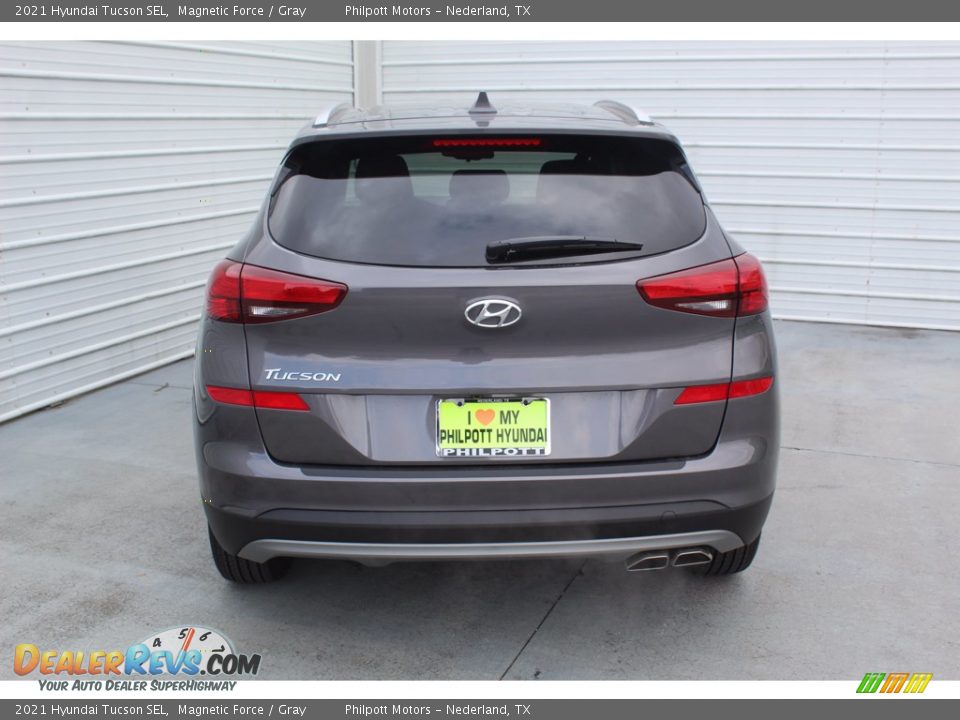 2021 Hyundai Tucson SEL Magnetic Force / Gray Photo #7
