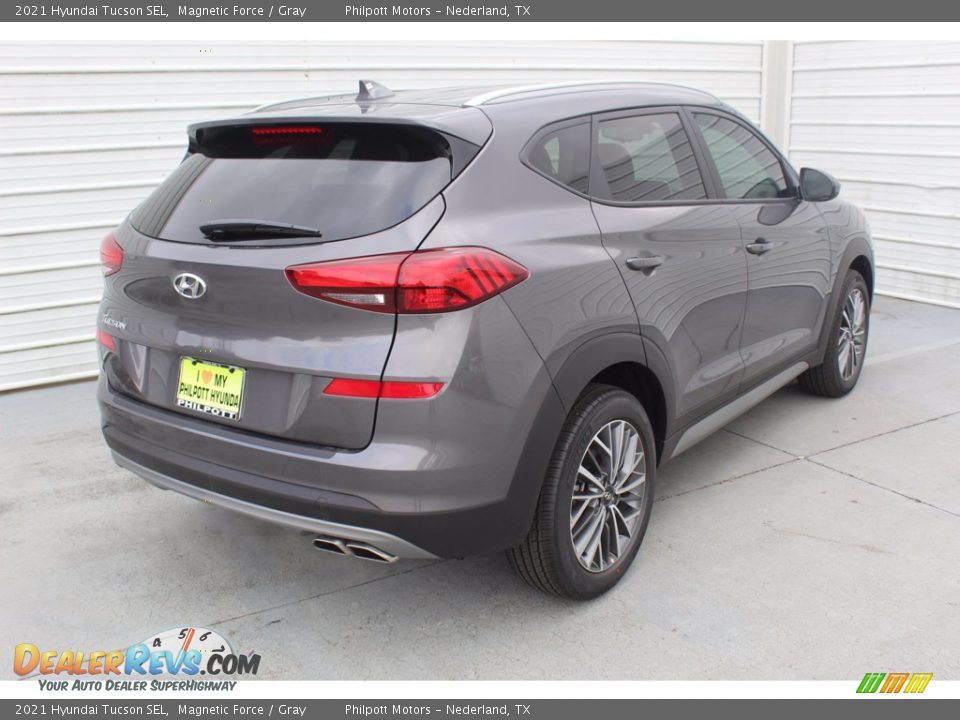 2021 Hyundai Tucson SEL Magnetic Force / Gray Photo #8