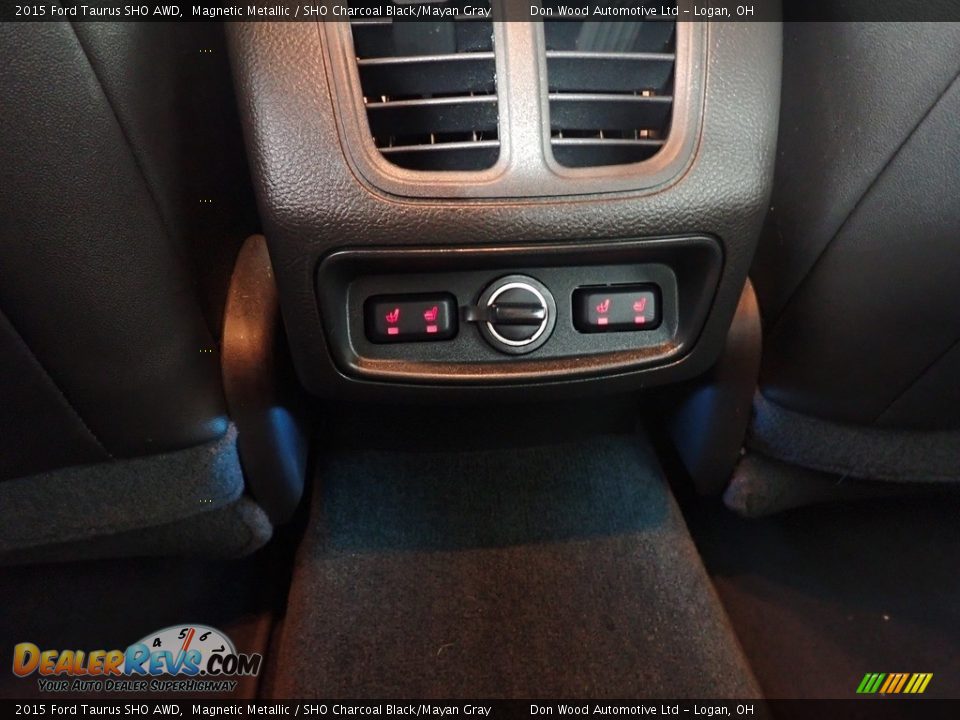 2015 Ford Taurus SHO AWD Magnetic Metallic / SHO Charcoal Black/Mayan Gray Photo #35