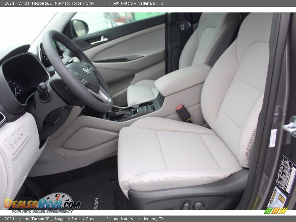 2021 Hyundai Tucson SEL Magnetic Force / Gray Photo #10