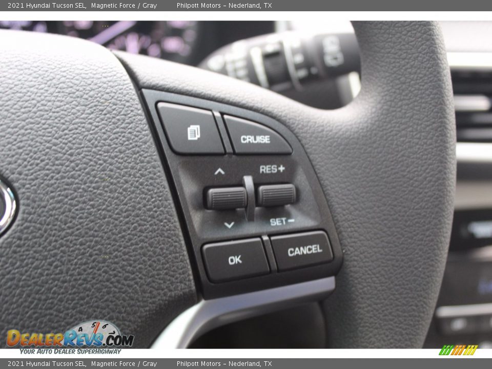 2021 Hyundai Tucson SEL Magnetic Force / Gray Photo #12
