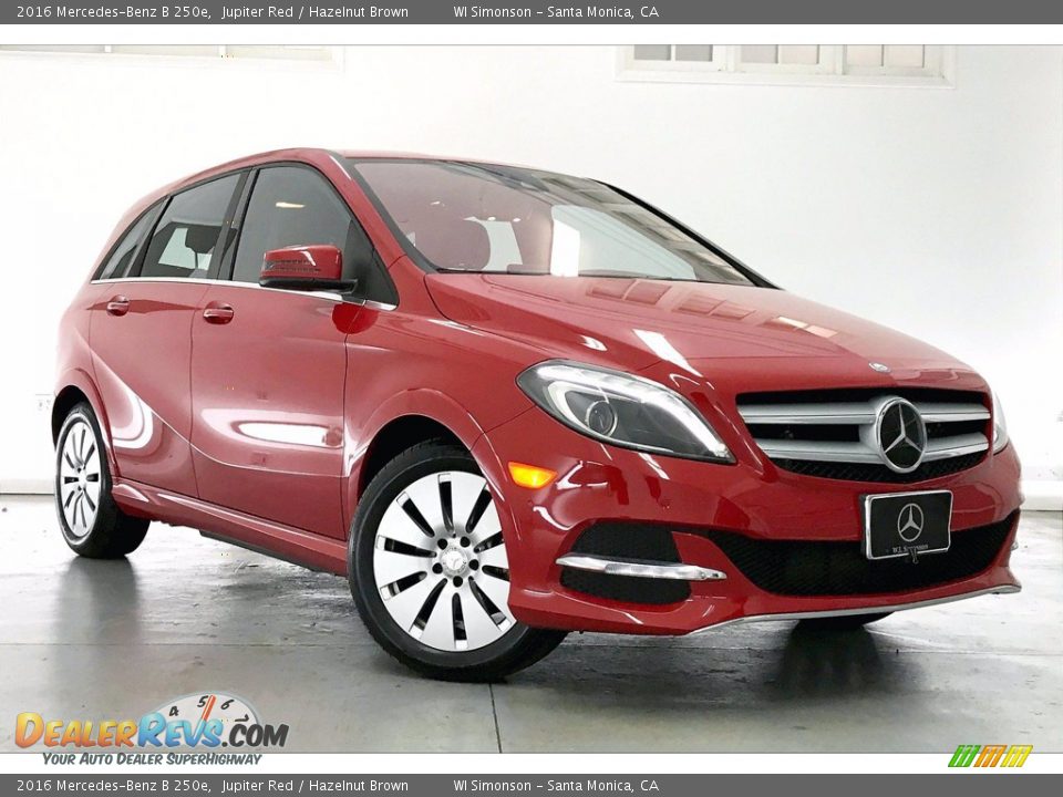 Jupiter Red 2016 Mercedes-Benz B 250e Photo #34