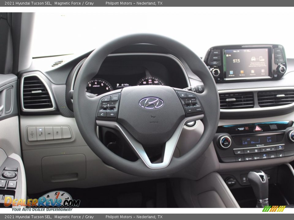 2021 Hyundai Tucson SEL Magnetic Force / Gray Photo #22