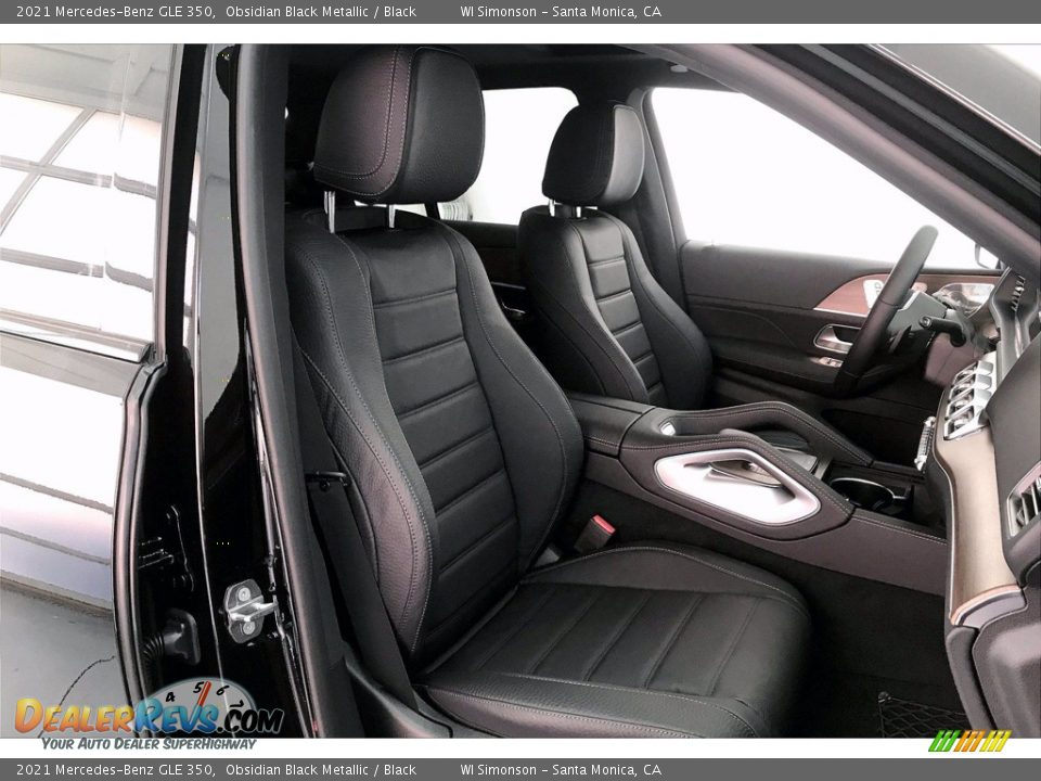 2021 Mercedes-Benz GLE 350 Obsidian Black Metallic / Black Photo #5