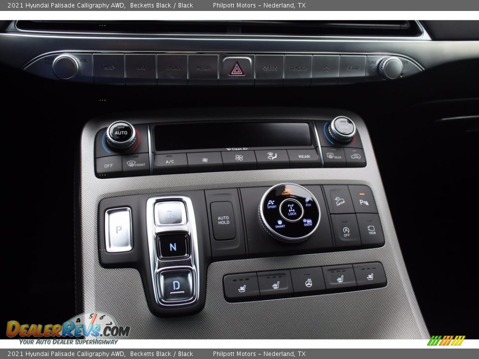 2021 Hyundai Palisade Calligraphy AWD Becketts Black / Black Photo #16