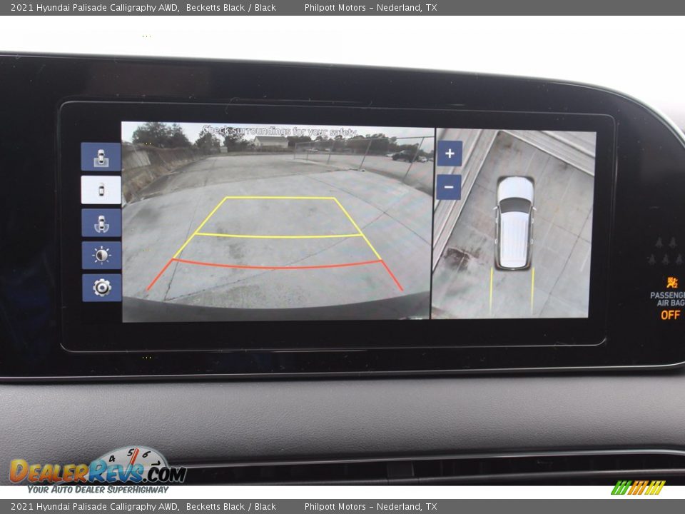 2021 Hyundai Palisade Calligraphy AWD Becketts Black / Black Photo #18