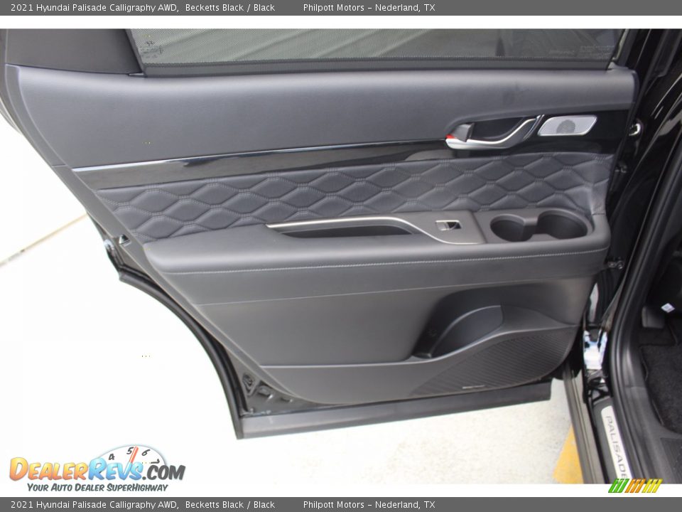 2021 Hyundai Palisade Calligraphy AWD Becketts Black / Black Photo #19