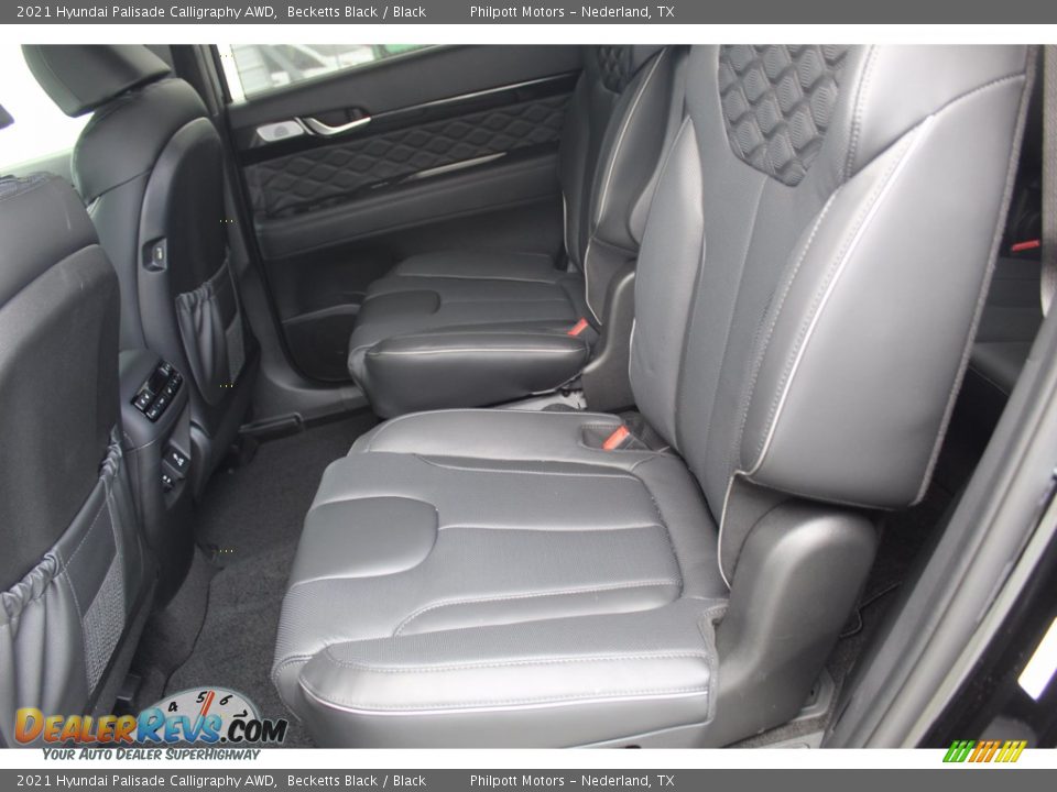 2021 Hyundai Palisade Calligraphy AWD Becketts Black / Black Photo #20