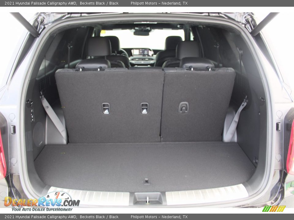 2021 Hyundai Palisade Calligraphy AWD Becketts Black / Black Photo #23