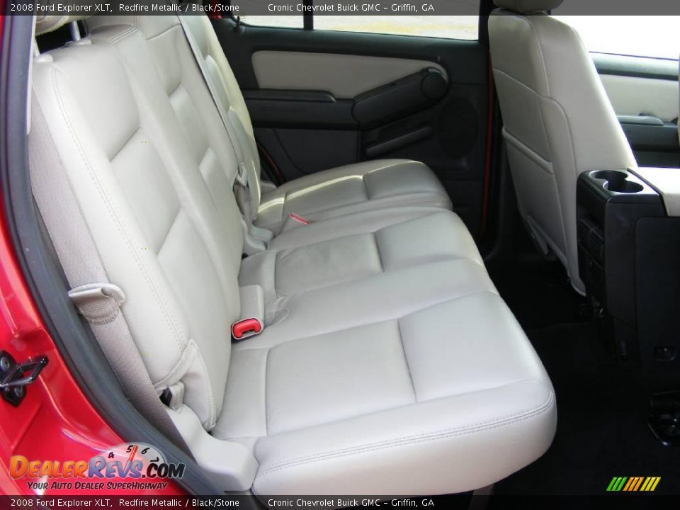 2008 Ford Explorer XLT Redfire Metallic / Black/Stone Photo #19