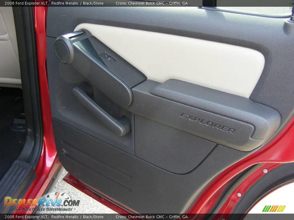 2008 Ford Explorer XLT Redfire Metallic / Black/Stone Photo #20