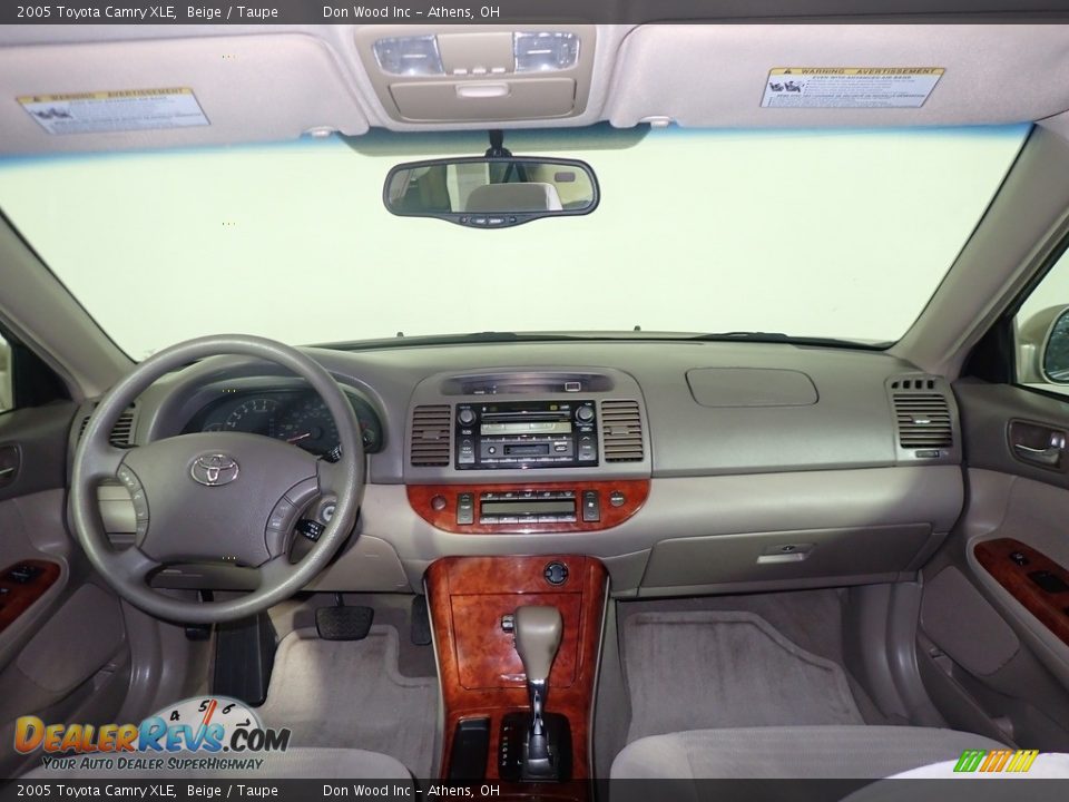 2005 Toyota Camry XLE Beige / Taupe Photo #17