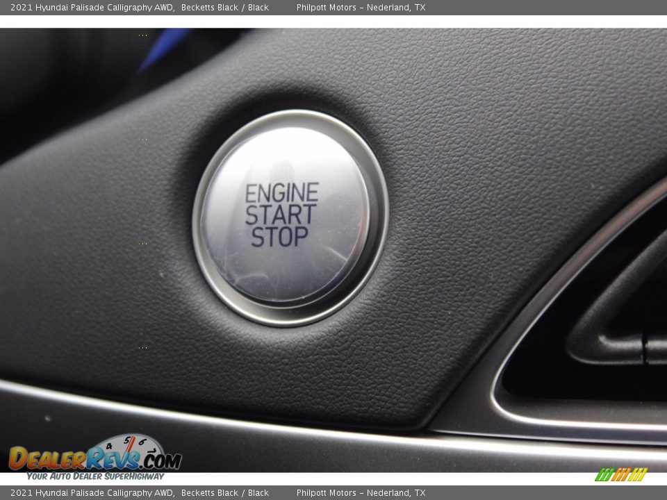 2021 Hyundai Palisade Calligraphy AWD Becketts Black / Black Photo #17
