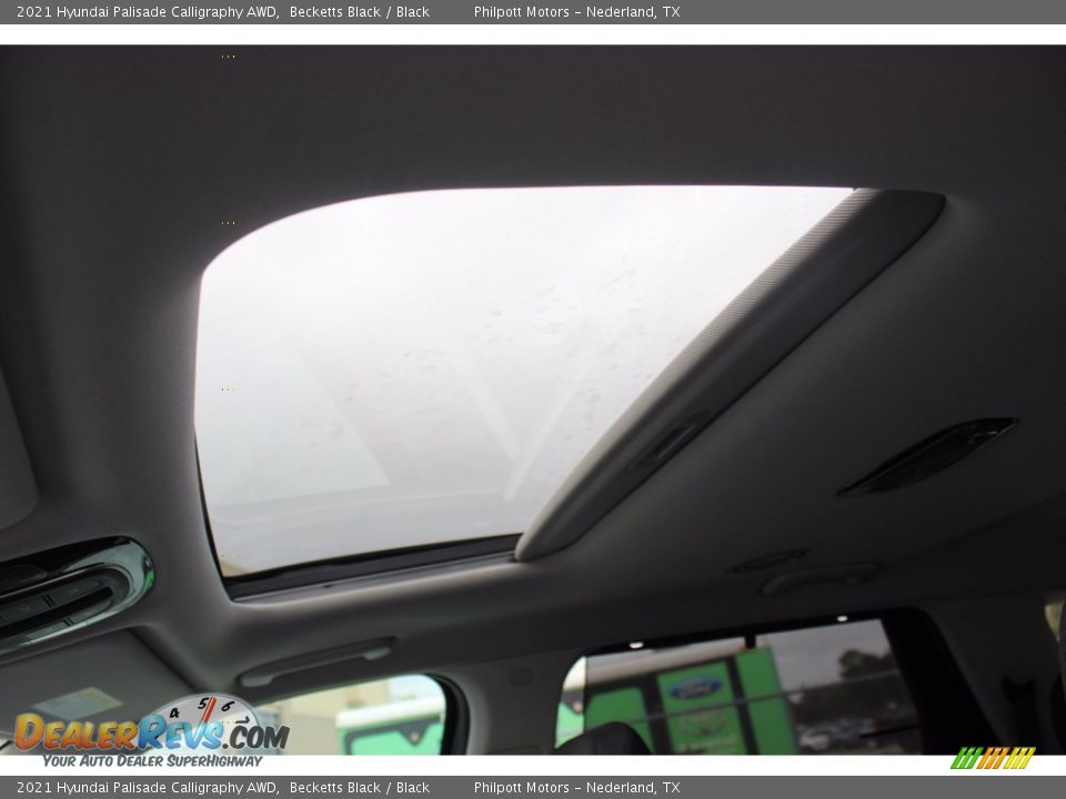 2021 Hyundai Palisade Calligraphy AWD Becketts Black / Black Photo #18
