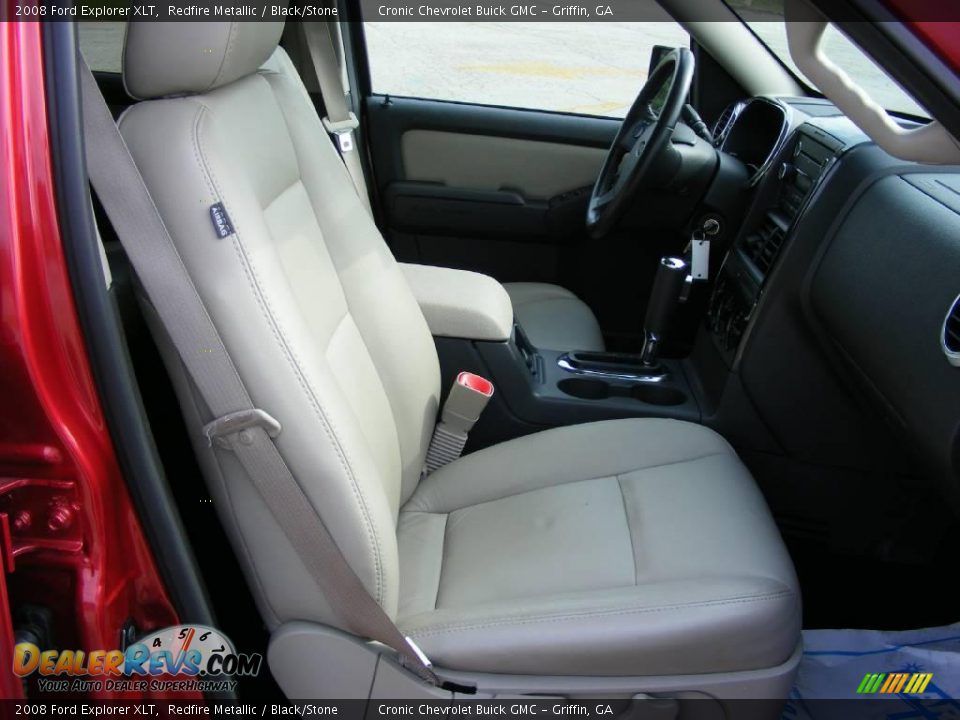 2008 Ford Explorer XLT Redfire Metallic / Black/Stone Photo #21