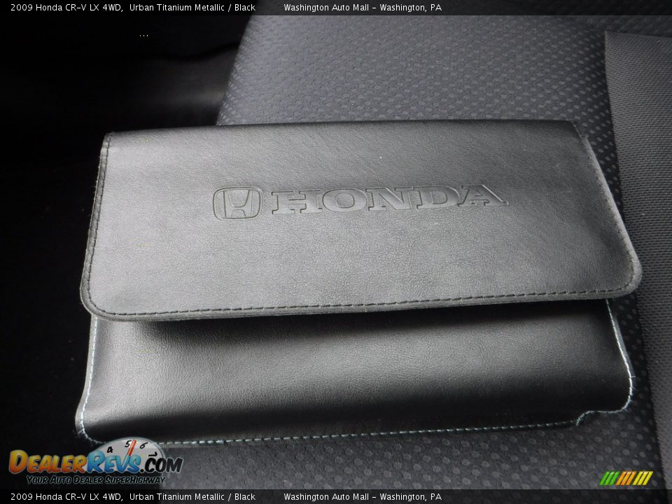 2009 Honda CR-V LX 4WD Urban Titanium Metallic / Black Photo #22