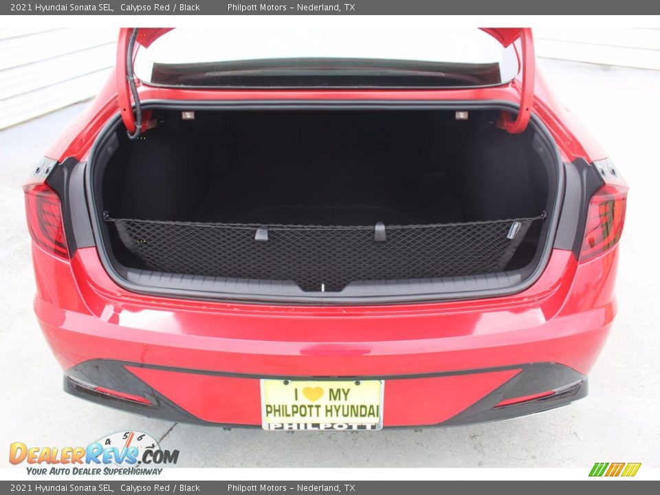 2021 Hyundai Sonata SEL Calypso Red / Black Photo #23