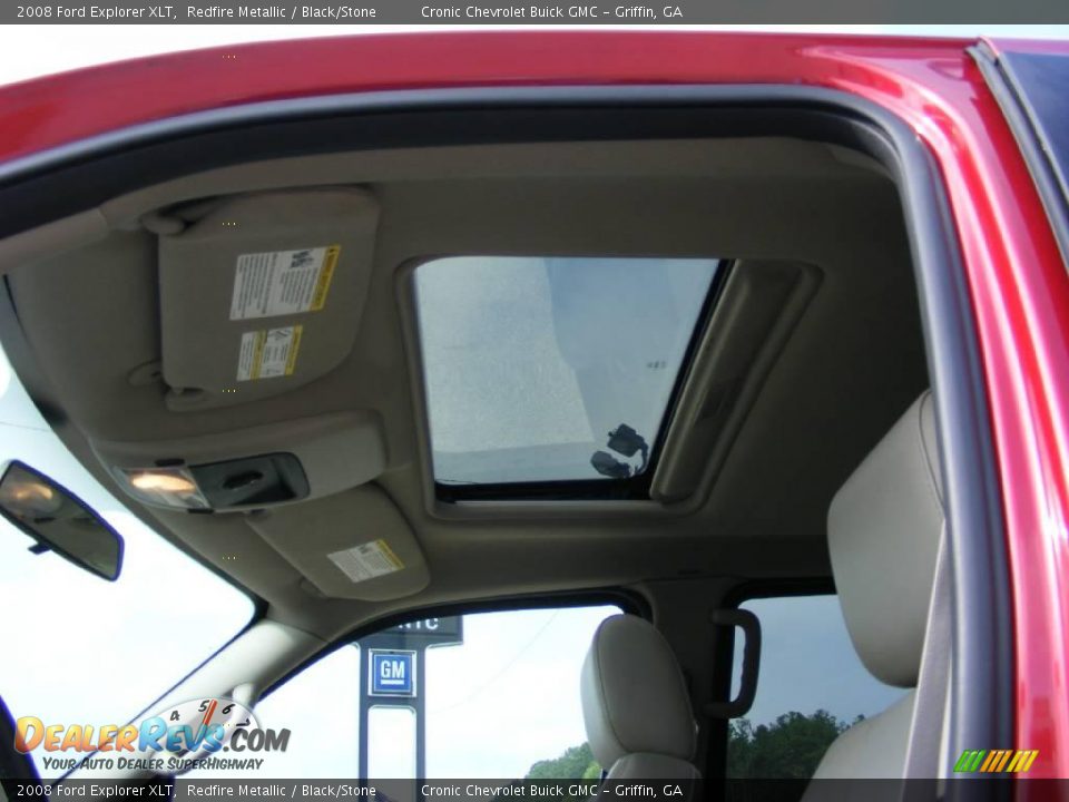 2008 Ford Explorer XLT Redfire Metallic / Black/Stone Photo #26