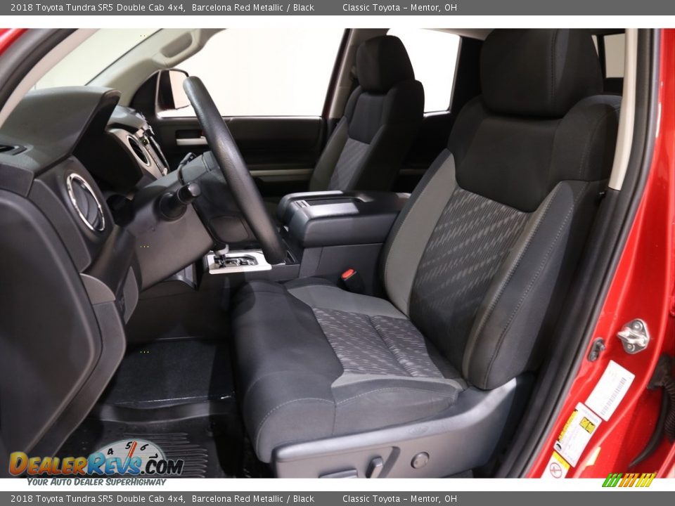 2018 Toyota Tundra SR5 Double Cab 4x4 Barcelona Red Metallic / Black Photo #5