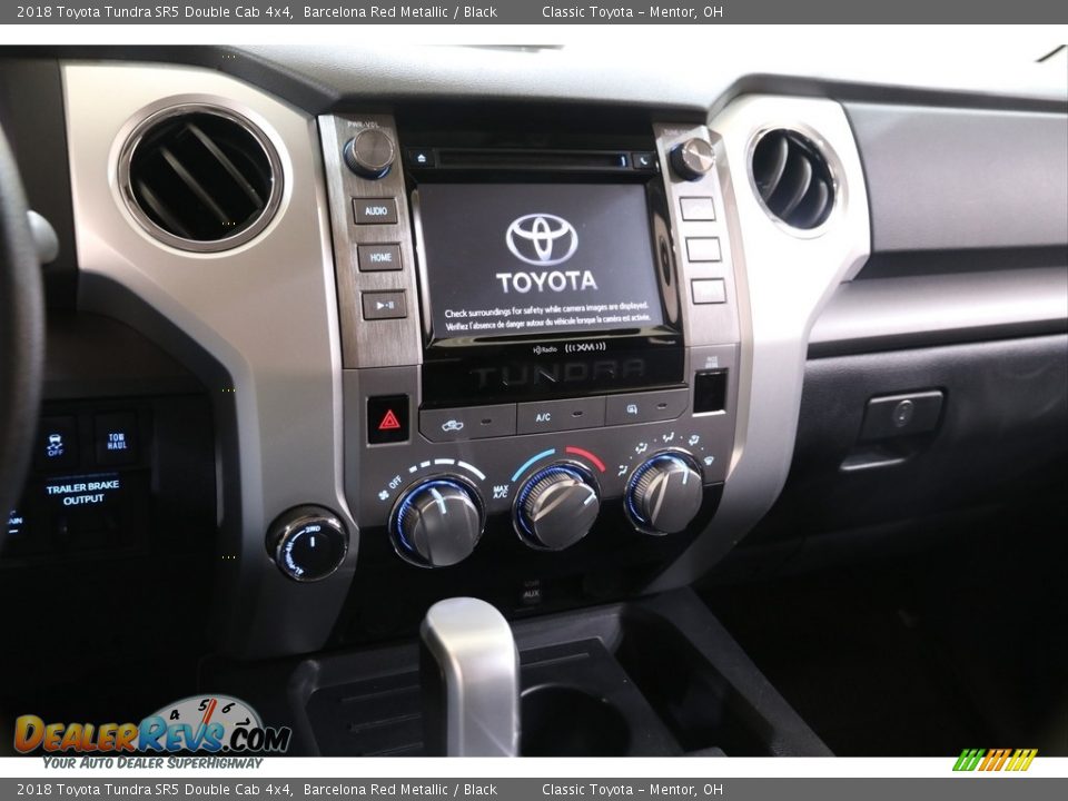 2018 Toyota Tundra SR5 Double Cab 4x4 Barcelona Red Metallic / Black Photo #9