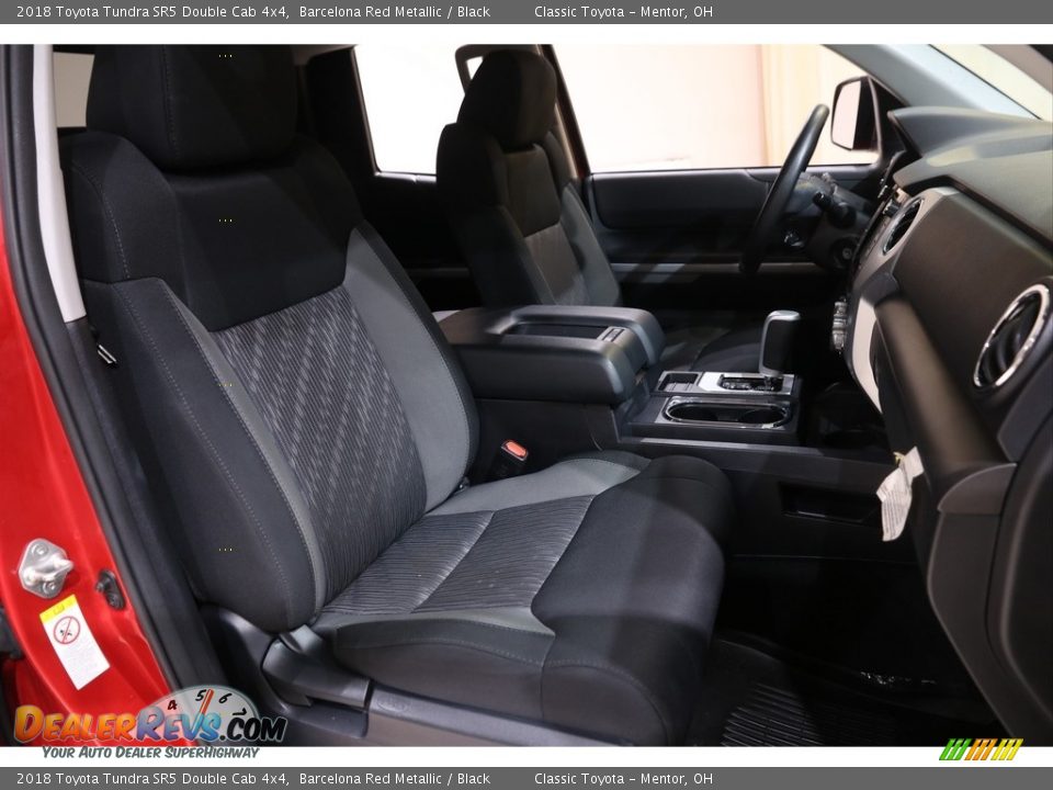 2018 Toyota Tundra SR5 Double Cab 4x4 Barcelona Red Metallic / Black Photo #15