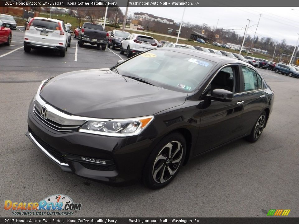 2017 Honda Accord EX-L Sedan Kona Coffee Metallic / Ivory Photo #6