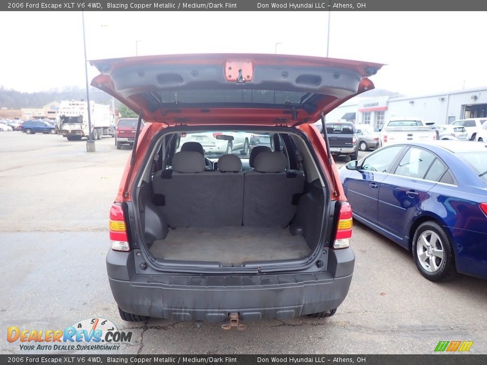 2006 Ford Escape XLT V6 4WD Blazing Copper Metallic / Medium/Dark Flint Photo #10