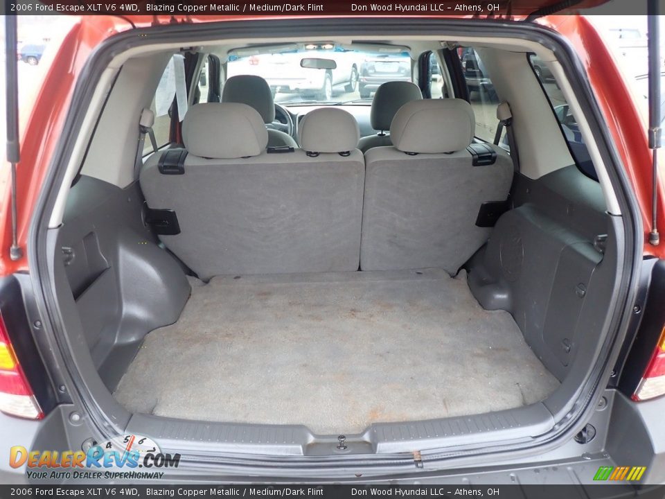 2006 Ford Escape XLT V6 4WD Blazing Copper Metallic / Medium/Dark Flint Photo #11