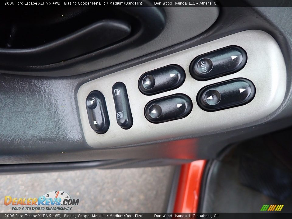 2006 Ford Escape XLT V6 4WD Blazing Copper Metallic / Medium/Dark Flint Photo #13