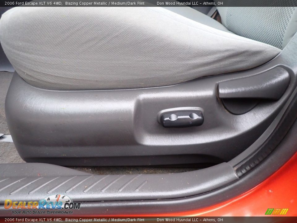 2006 Ford Escape XLT V6 4WD Blazing Copper Metallic / Medium/Dark Flint Photo #14