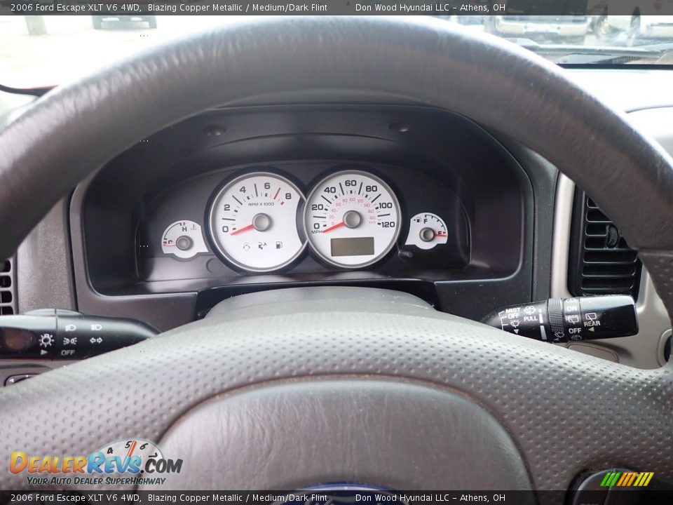 2006 Ford Escape XLT V6 4WD Blazing Copper Metallic / Medium/Dark Flint Photo #16