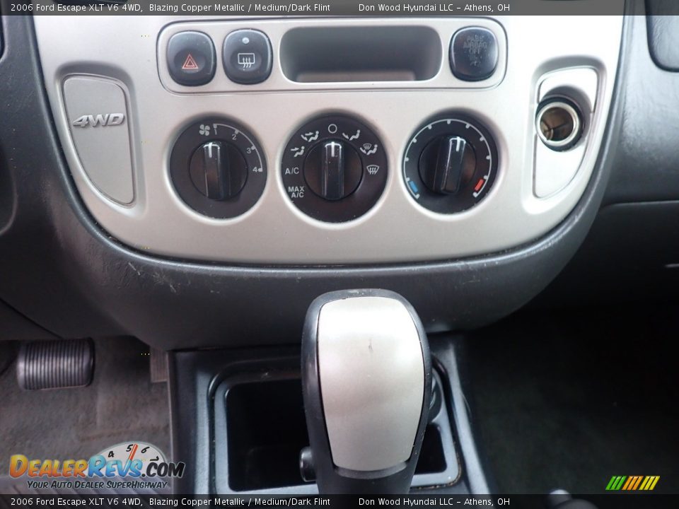2006 Ford Escape XLT V6 4WD Blazing Copper Metallic / Medium/Dark Flint Photo #20